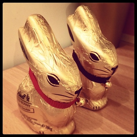 #97 - Lindt Easter bunnies