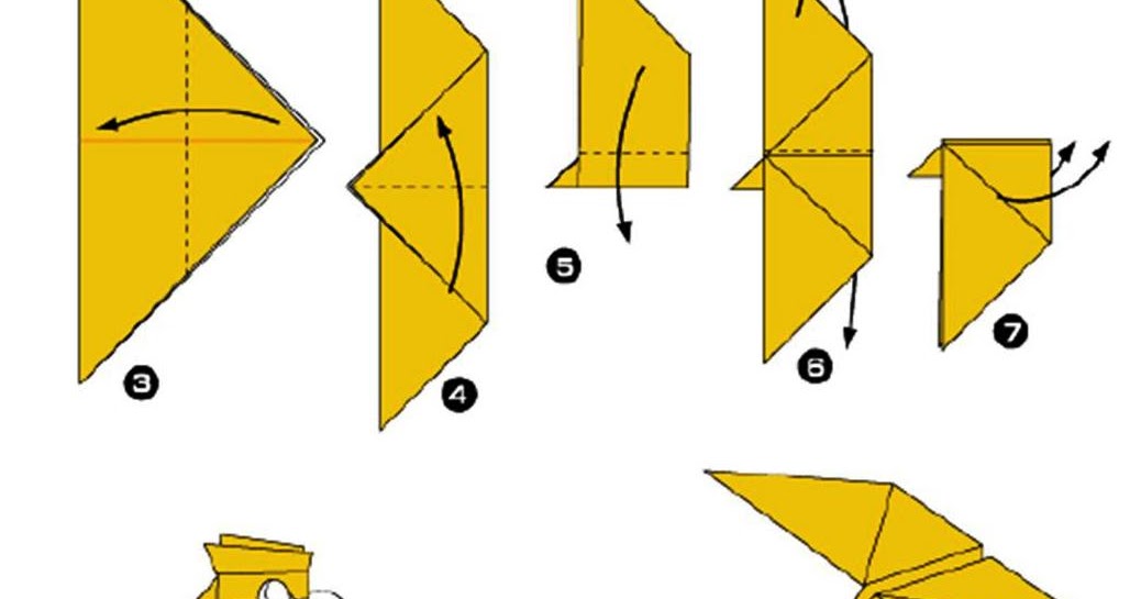 Blog Mas Rizky Cara  dan Langkah  Membuat  Origami 