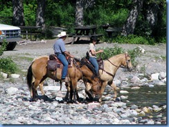 1307 Alberta Red Rock Parkway - Waterton Lakes National Park - horseback riders