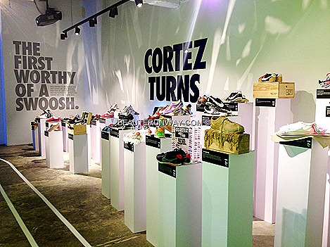 Nike Cortez 40th anniversary innovation design showcase plus space iconic by 40 Southeast Asia artists, designers and personalities Singapore, Malaysia, Indonesia, Thailand Philippines Mens Women shoes  popup stores 