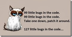 cat on bugs