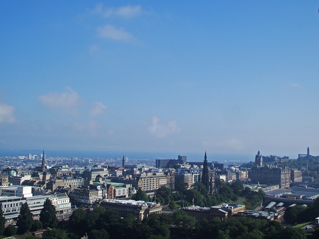 The View From Edinburgh Castle