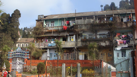 Imagini India: conditii de viata obisnuite in Darjeeling
