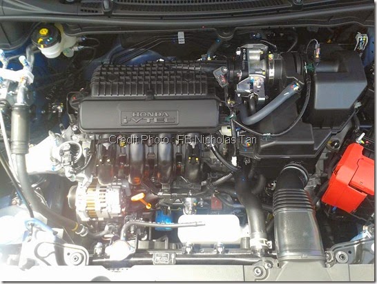 Pandangan engine Honda city 2014