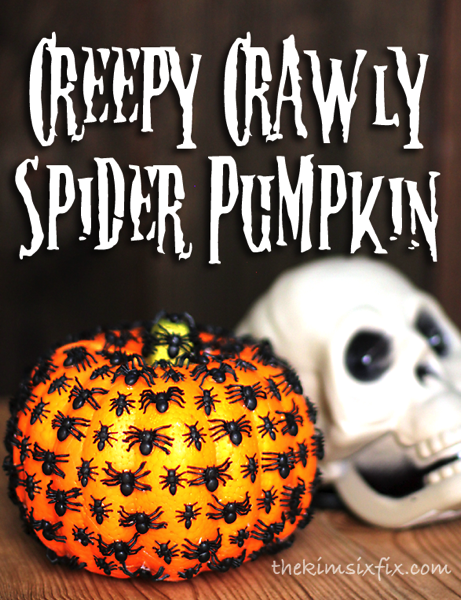 Creepy Crawly Spider Pumpkin
