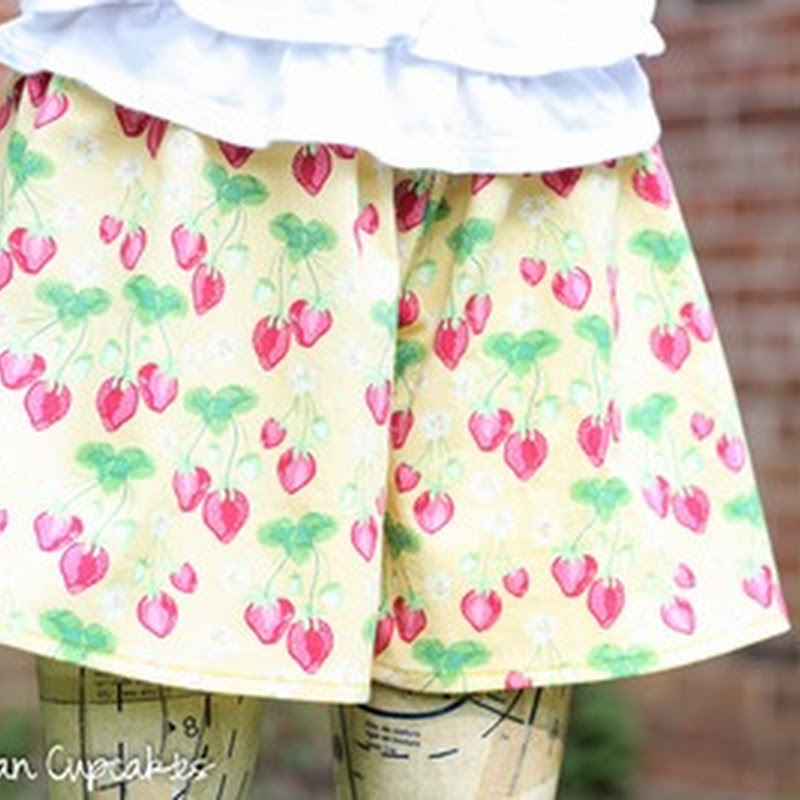 Sweeter Than Cupcakes: Shorts With Twirl
