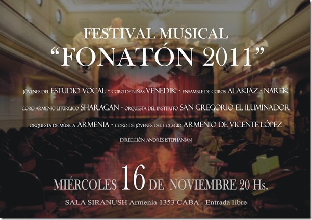 FESTIVAL FONATON 2011