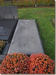 Heverlee kerkhof: het graf van Frans Knaepen en Valentine Orij