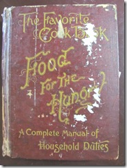 cookbook 1896 from Plympton