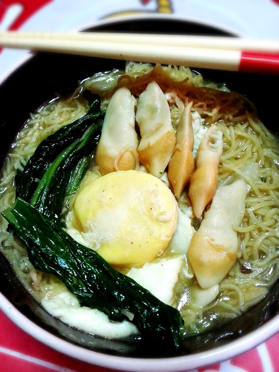 Gostan Sikit Recipe Make that Sau Tao soup instant noodle taste better