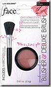 LA Colors Blusher and Deluxe Brush 01