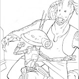 STAR WARS COLORING PAGES