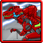 Cover Image of Télécharger Dino Robot - Tyranno Red 1.01 APK