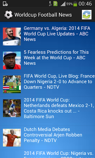 Worldcup Football News