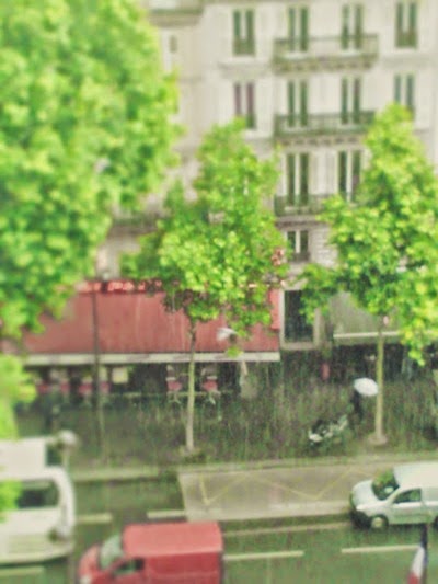 pluie à paris