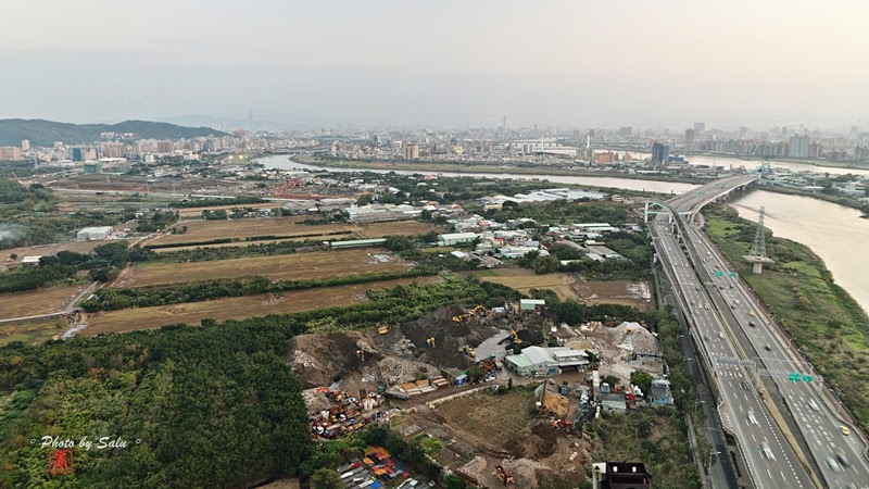 台北 北投焚化爐 關渡平原 社子大橋 夜景