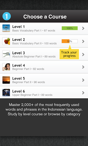 【免費教育App】Learn Indonesian WordPower-APP點子