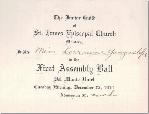 First Assembly Ball