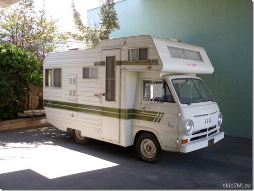 May 29, 2013: One of the first Lazy Daze motorhomes