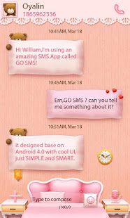 GO SMS PRO TEDDY THEME EX(圖3)-速報App