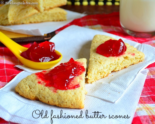 buttery scones