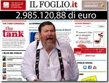 Il Foglio di Giuliano Ferrara ci "costa" 2.985.120,88 di euro