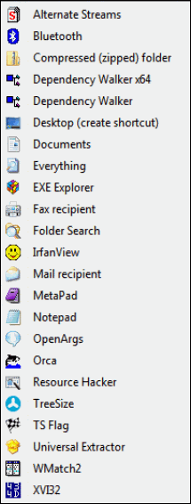 Reader Question: What do you add to *your* SendTo folder?