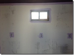 before painting walls