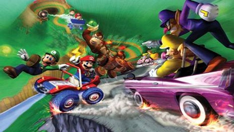 Em Mario Kart é onde os amigos provam o valor da amizade... jogar casco azul no "amigo"