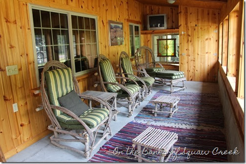 cabin porch willow furniture