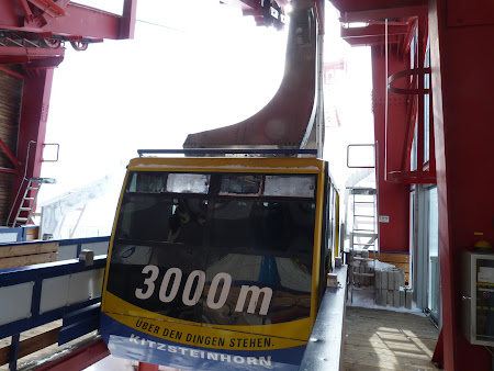Vacanta Kaprun - Zell am See: telecabina spre 3000 metri