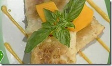 Ravioli fritti con fontina e zucca mantovana