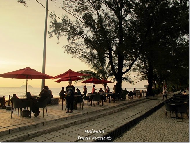 沙巴亞庇丹容亞路海灘夕陽 Perdana Park音樂水舞 (5)