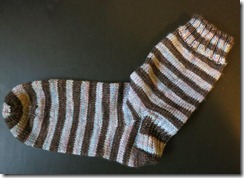 Anne Elliot sock 1 complete