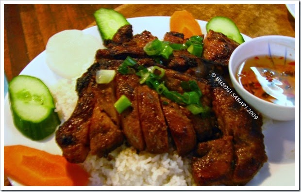 bbq pork chop on rice© BUSOG! SARAP! 2009