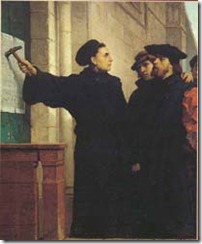 Luther 95 theses [http://commons.wikimedia.org]