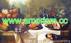 DSC02760.JPG François Desportes år 1661 -1743. Frukoststycke med skinka. Målning frukt mat på Nationalmuseum 130202 (1) bättrad. Med amorism
