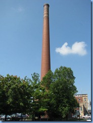4241 Indiana - Goshen, IN - Lincoln Highway (Chicago Ave) - 150' tall smokestack at The Old Bag Factory