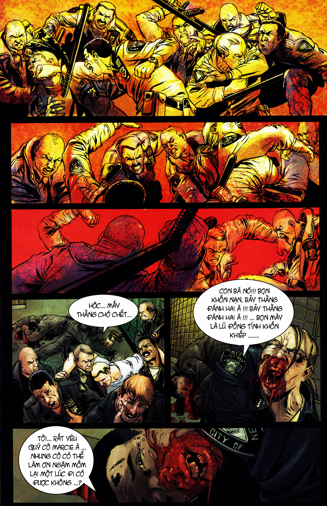 The Punisher: The Slavers chap 3 trang 17