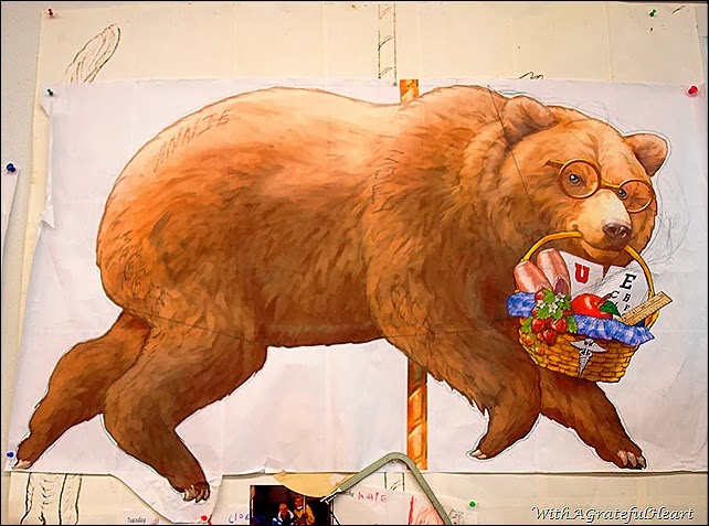 Carousel Carving - Bear - Art