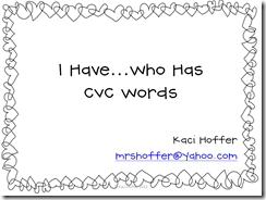 i have who has cvc