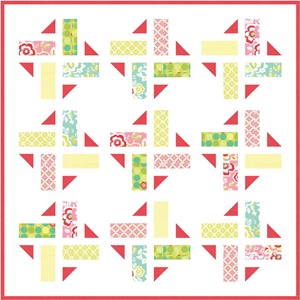 Division quilt pattern from A Bright Corner