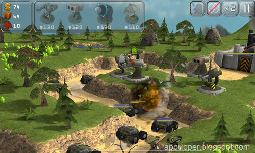 Free Download Total Defense 3D Tower Defence v1.2.6 Android Game (APK)