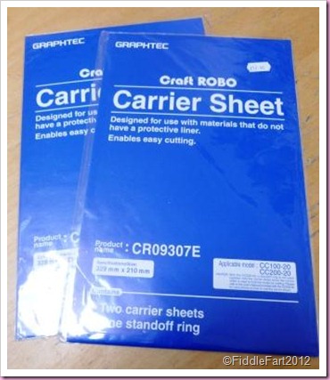 craft Robo Carrier Sheet