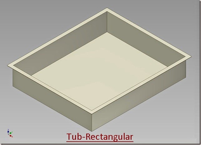 Tub-Rectangular