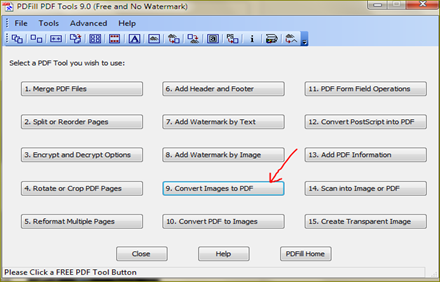 pdfill pdf tool แปลงไฟล์รูปภาพเป็น pdf 