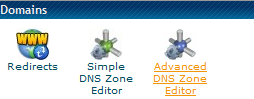 HostGator DNS ZONE