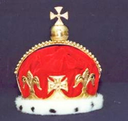 Antigua corona- joyas del Reino Unido