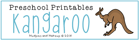 Kangaroo Printables