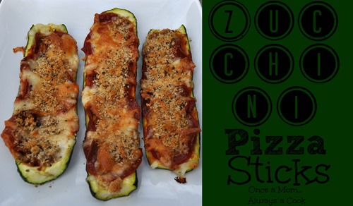 zucchini pizza sticks